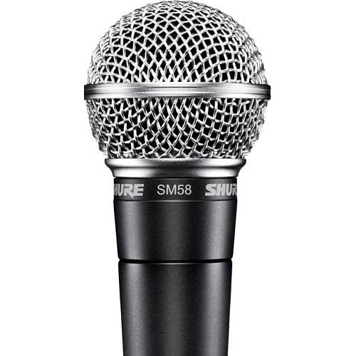 Микрофон Shure SM58SE, черный